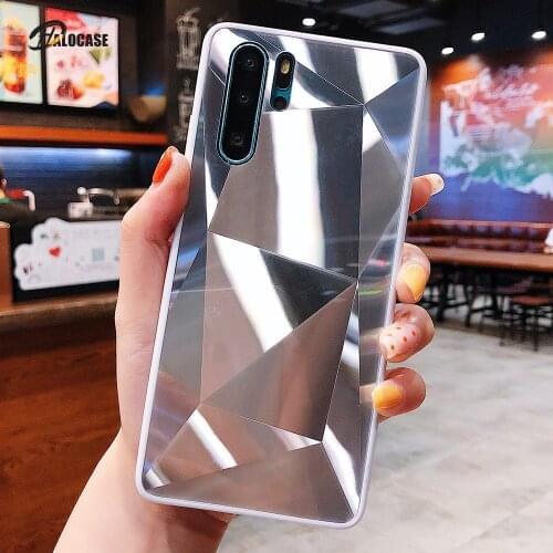 3D Diamond Case For Huawei P30 Pro P20 Lite Mate 30 Pro P Smart Z Honor 10 Lite Honor 8X Cases Holographic Prism Laser Cover