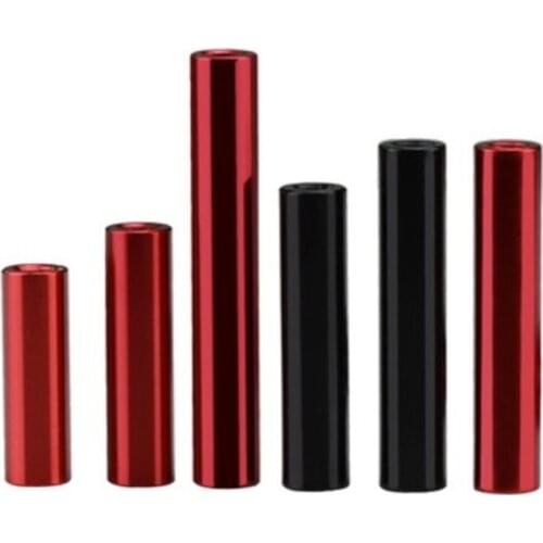 5-10pcs/lot .M2 m2.5 m3 m4 round aluminum standoff Column rods Round Aluminum Spacer for RC multirotors