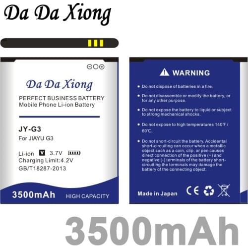 Da Da Xiong 3500mAh JY-G3 Battery for jiayu G3 G3S G3C G3T