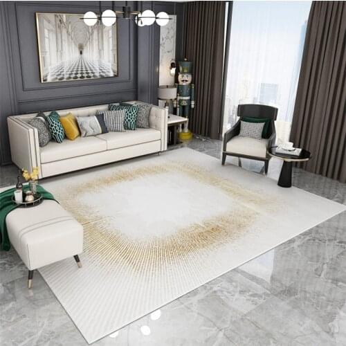 Big Rug Carpet For Living Room Nordic Modern Thick Bedroom Area Rug Polypropylene Carpet Dining Room Office Floor Mat Decor