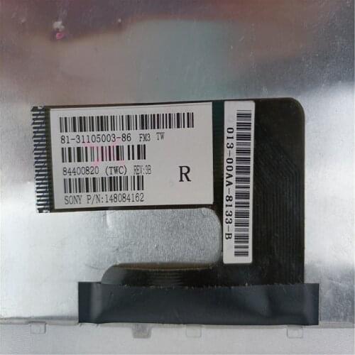 For Sony VAIO VGN-FW VGN FW 148084182 148084162 Replacement Laptop Keyboard 81-31105003-66 Arabia AR Black