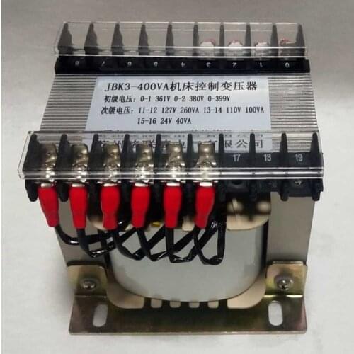 Jbk3-400va machine tool control transformer 380V to 127v110v2v