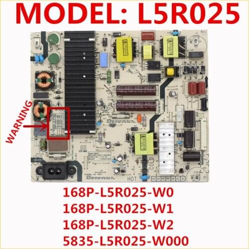 L5R025 168P-L5R025-W0 168P-L5R025-W1 168P-L5R025-W2 5835-L5R025-W000 Board For TV Original Power Supply Board Professional Test
