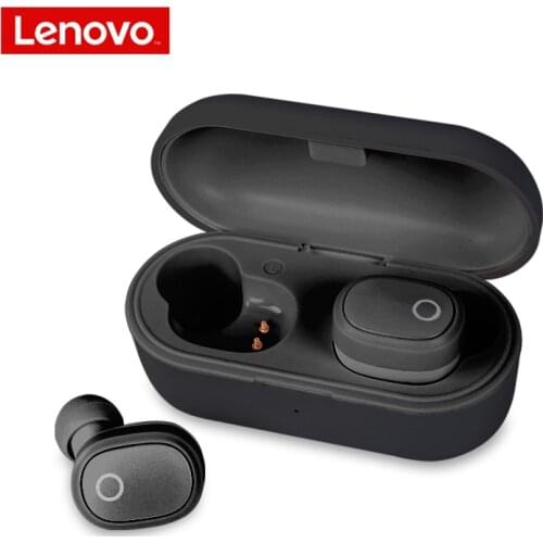 Lenovo HT18 Bluetooth 5.0 Wireless Earphone Waterproof Earbuds Noise Cancelling 3D Stereo TWS Bluetooth Earphones With Dual Mics