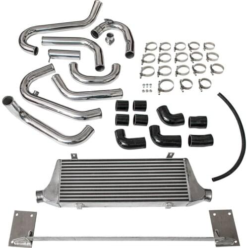 INTERCOOLER KIT FMIC BOLT ON For Subaru IMPREZA WRX STI EJ20/25 2008 2009 2010 2011 2012 2013