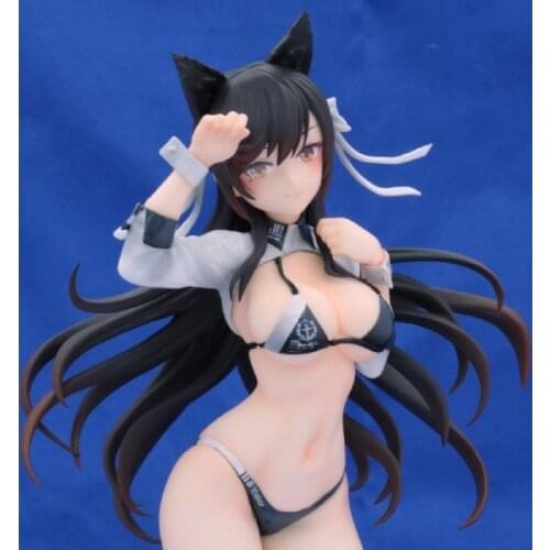 Unpainted Azur Lane Atago Race Queen GK Resin Figure 1/7 Scale Model Kit Resin Colorless Self-Assembled Toy No.239