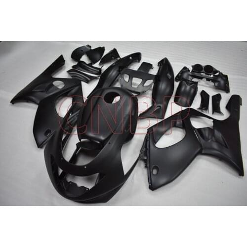 Fairings YZF 600R 1997 - 2007 Matte Black Full Body Kits for YAMAHA YZF600R 04 05 Motorcycle Fairing Thundercat 00 01 no paint