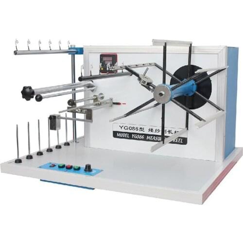 Crepe length measuring instrument length measuring machine 100 meters winding machine yarn count detection YG086
