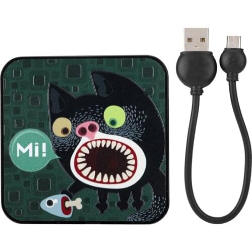 8000mAh Portable High Quality Lovely Pattern Mini Fast Charge ABS Mobile Power Imove Fast Charge Mini Power Bank