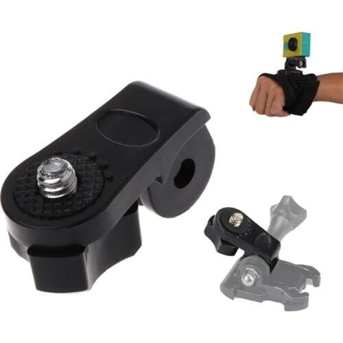 1/4 Tripod Mount Adapter Bicycle Holder Monopod Converter for Go pro Hero Camera Drop Shipping Support