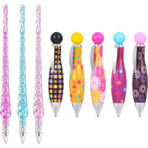 1PC Diamond Painting Point Drill Pen DIY Cross Stitch Picker Pens Embroidery Crafts Household Sewing Tools Accessories