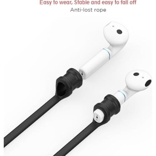 1PC for Freebuds 2 Silicone Anti-lost Neck Strap Wireless Bluetooth Earphone String Rope Cord Accessories For Xiaomi Earphones
