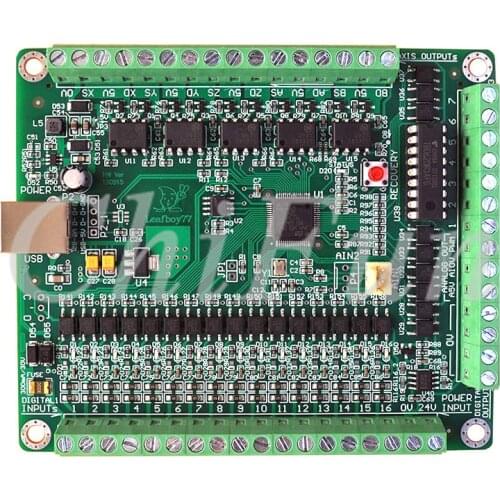 5-axis control board MACH3 USB CNC engraving machine Control card Interface card (NPN version) External power supply