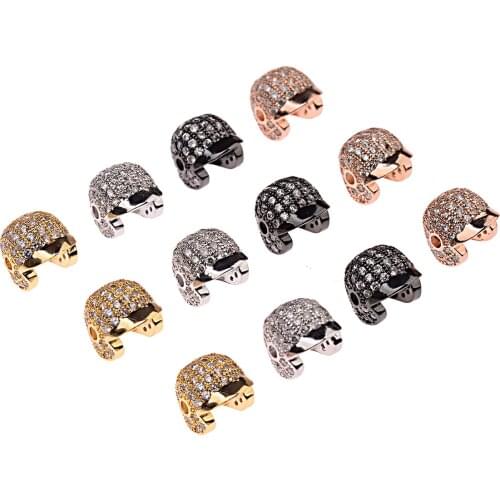 Paracord Beads Rope Mask Pendant Helmet Beads Metal Antique Steel Gold or Bronze Charms For Bracelet Beads for Jewelry Making
