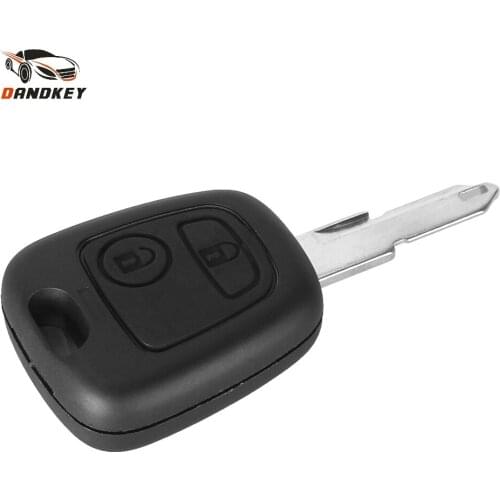 Dandkey 2 Buttons Remote Car Key Case Shell Key Cover for Citroen C2 C3 Xsara Picasso Free Shipping key shell