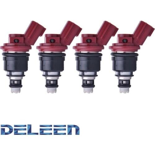 Deleen 4x High impedance Fuel Injector A46-00 For Nissan Car Accessories