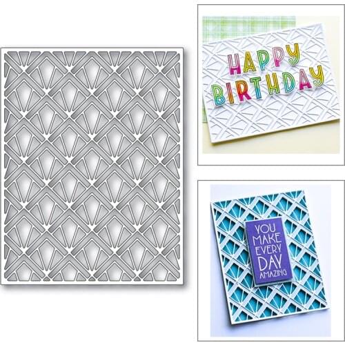 Rectangle Background Frame Craft 2021 New Metal Cutting Dies for DIY Scrapbooking Decorative Crafts Album Paper Cards Die Cuts