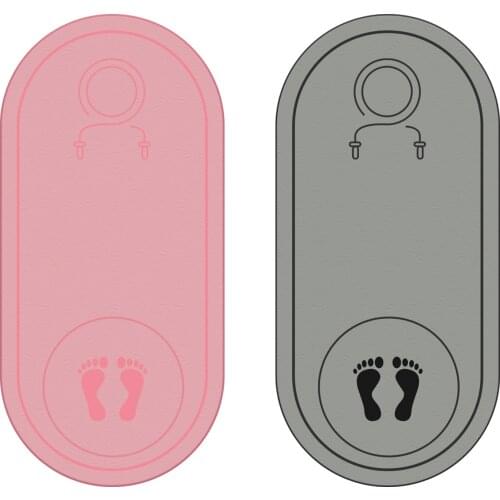 Rope Skipping Mat Sound Insulation Cushion Home Indoor Fitness Skipping Rope Dance Motion Buffer Mute TPE Yoga Mat