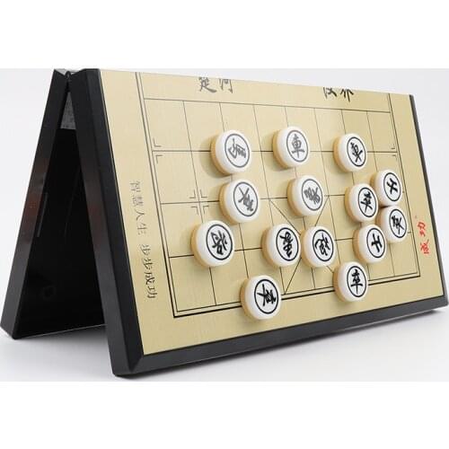 Magnet Chinese chess portable folding magnetic chessboard leisure outdoor chess childrens educational games