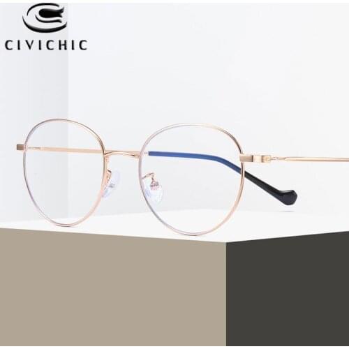 Chic Women Glasses Anti Blue Light Eyeglass Men Myopia Computer Optical Frame Round Clear Eyewear UV Gaming Oculos De Grau COG34