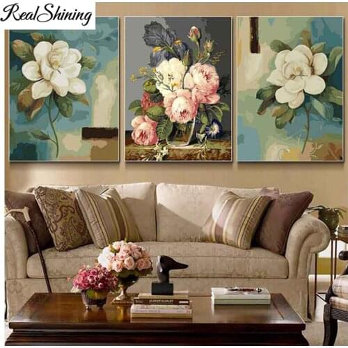 Картины по номерам RealShining China At AliExpress