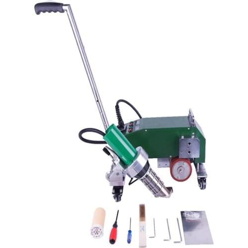 Hot air welder for banner overlap welding pvc membrane welding machine