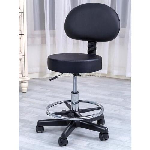 Rotary Lift Front Desk Bar Chair Simple Back Bar Chair Home Kitchen Dining Table Chair High Stool