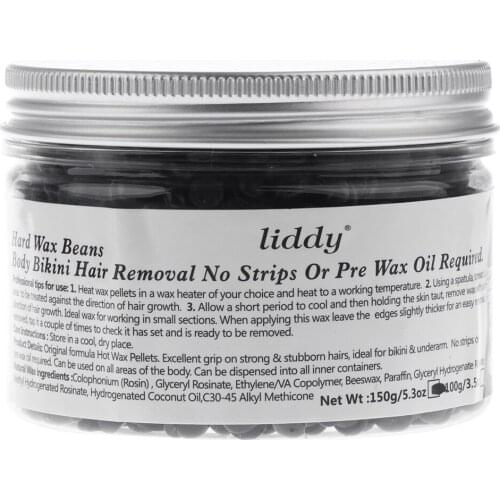 Hard Depilatory Waxing Beans 150g Painless Hair Removal Pearl Hot Wax Beads Hard Wax Pellet Hard Wax Beans Hair Removal Bean