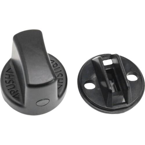 Ignition Key Knob Push Turn Switch Key Ignition Knob Set for Keyless Entry Mazda Speed 6 CX7 CX9 Replace D461-66-141A-02 D6Y1-76