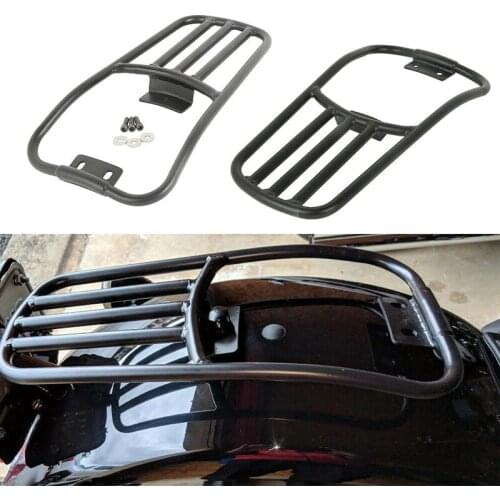 Motorcycle Rear Fender Luggage Rack Mounting For Harley Softail Fatboy 2007-2017 Deluxe 2006-2018 FLSTN FLSTF