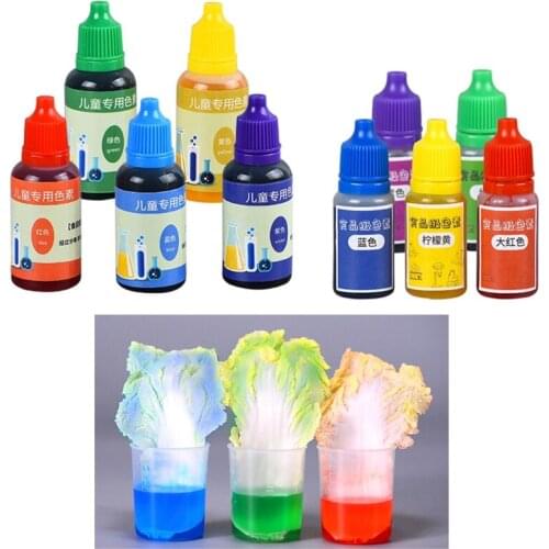 5 Colors 10ml/20ml DIY Manual Soap Colorant Tool Kit Handmade Soap Dye Pigments Base Color Liquid Pigment