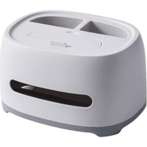 Mobile Phone Holder Drawer Remote Control Storage Box Desktop Split Tissue Box Holder Paper Box