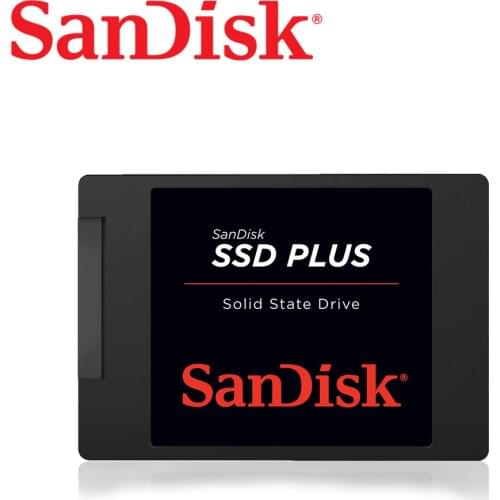 100% Sandisk SSD Plus 120GB 240GB 480GB SATA III 2.5" laptop notebook solid state disk SSD Internal Solid State Hard Drive Disk