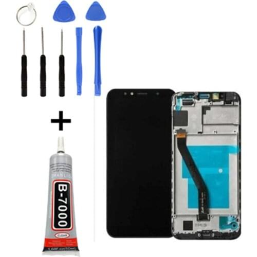 FOR Huawei Y6 2018 Slatted LCD Display Touch Screen Replacement No Dead Pixel AAA + + + Quality