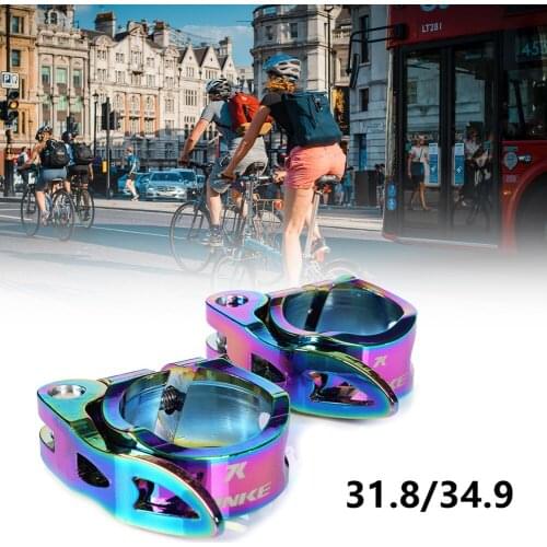 1PC 31.8/34.9mm Aluminum Alloy Bicycle Seatpost Clamp MTB Road Bike Quick Release Seat Tube Clamp Cycling Seatpost Clamp