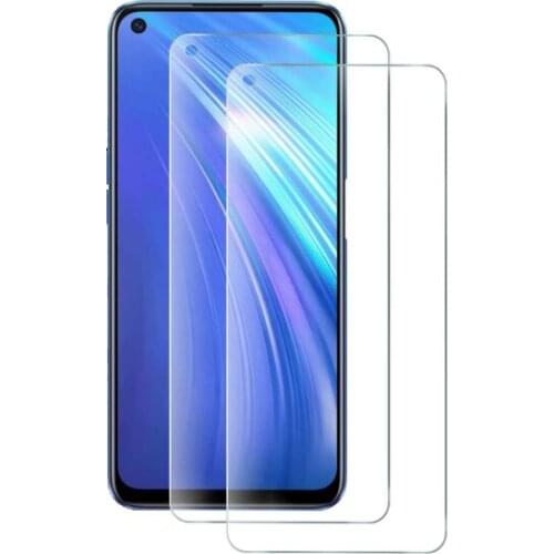1Pcs For OPPO Realme 6 Pro Glass Screen Protectors On Realmi 7 pro 6i 6 i 7i i7 8 Protective Tempered Glass Film Realme 6i