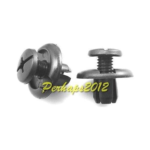 100x Fender Splash Shield OEM Bumper Hood Push Type Nylon Clip 91512-SM4-003