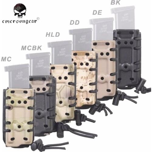 2018 New EmersonGear G-code style Scorpion Pistol Mag Single Pouch 9mm Carrier For Molle/Belt magazine Pouch