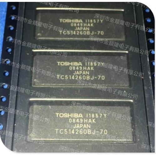 5pieces TC514260BJ-70 FLASH SOJ