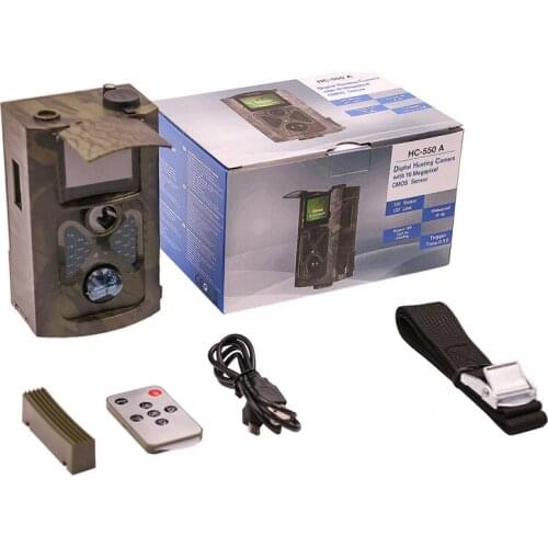 Wireless Trail Hunting Camera Wildlife Surveillance Night Vision Cameras HC550A 1080P 16MP Photo Trap Tracking