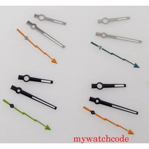 Watch Hands For NH35A NH36A 7s26, 7s36, 7s25, 7s35, 6r15 MIYOTA 8215 821A 8205 Mingzhu 2813 Automatic Movement Green Luminous