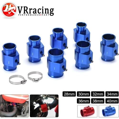VR - Water Temp Gauge Radiator Temperature Water Temp Joint Pipe Sensor 40mm/36mm/34mm/32mm/30mm/28mm Hose Adapter