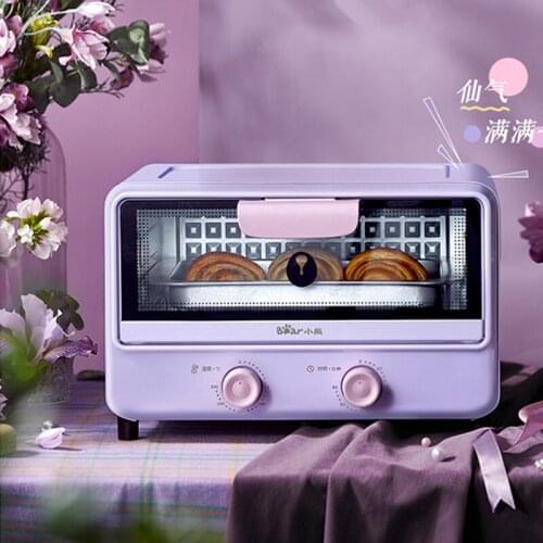 Bear 220V Electric Oven Household11L Electric Oven Multifunctional Automatic Egg Tart Biscuit Baking Machine Bakery Oven