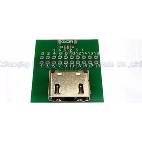 HDMI connector with PCB board test board