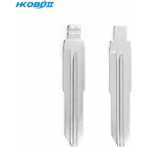 HKOBDII 2PCS/Lot 07# MIT3 KD Blade VVDI Blade JMD Blade for Mitsubishi Metal Uncut Flip KD Remote Car Key Blade Type Key Blade
