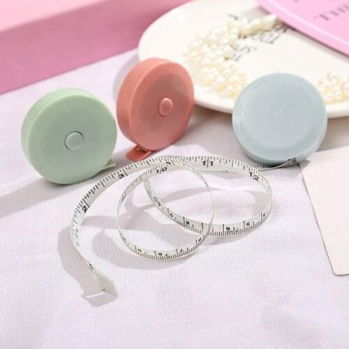 150cm Tape Measures Body Height Centimeter Inch Scale Measuring Meter Retractable Soft Tape Measure Analysis Instruments