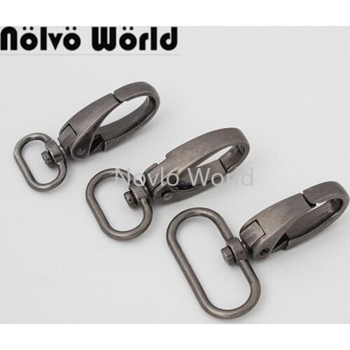 Nolvo World 20 pcs 16-20-25-32-38mm Swivel Snap Hooks Bag Belt Strap Buckle Crafts and Purse Hardware