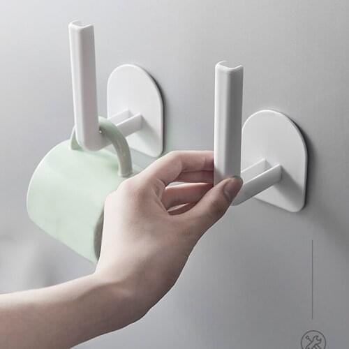 For Kitchen organizer and storage Kitchen supplies Bathroom storage rack paper holders Bathroom organizer hook up storage 1pc