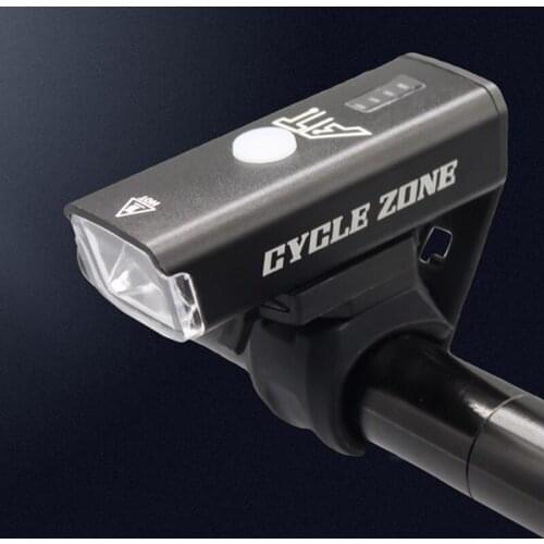 Rechargeable Bike Front and Back Lights with LED Display Portable Durable Waterproof Adjustable Easy to Install for Bike MC889