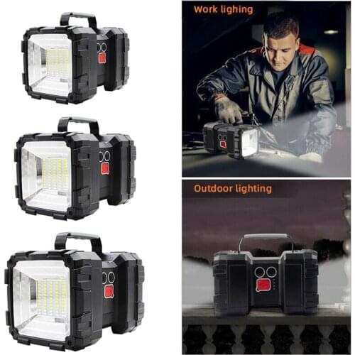 Rechargeable LED Spotlight, High Lumen Hunting Flashlight, Waterproof Marine Boat Handheld Spotlight, with USB Charger Included